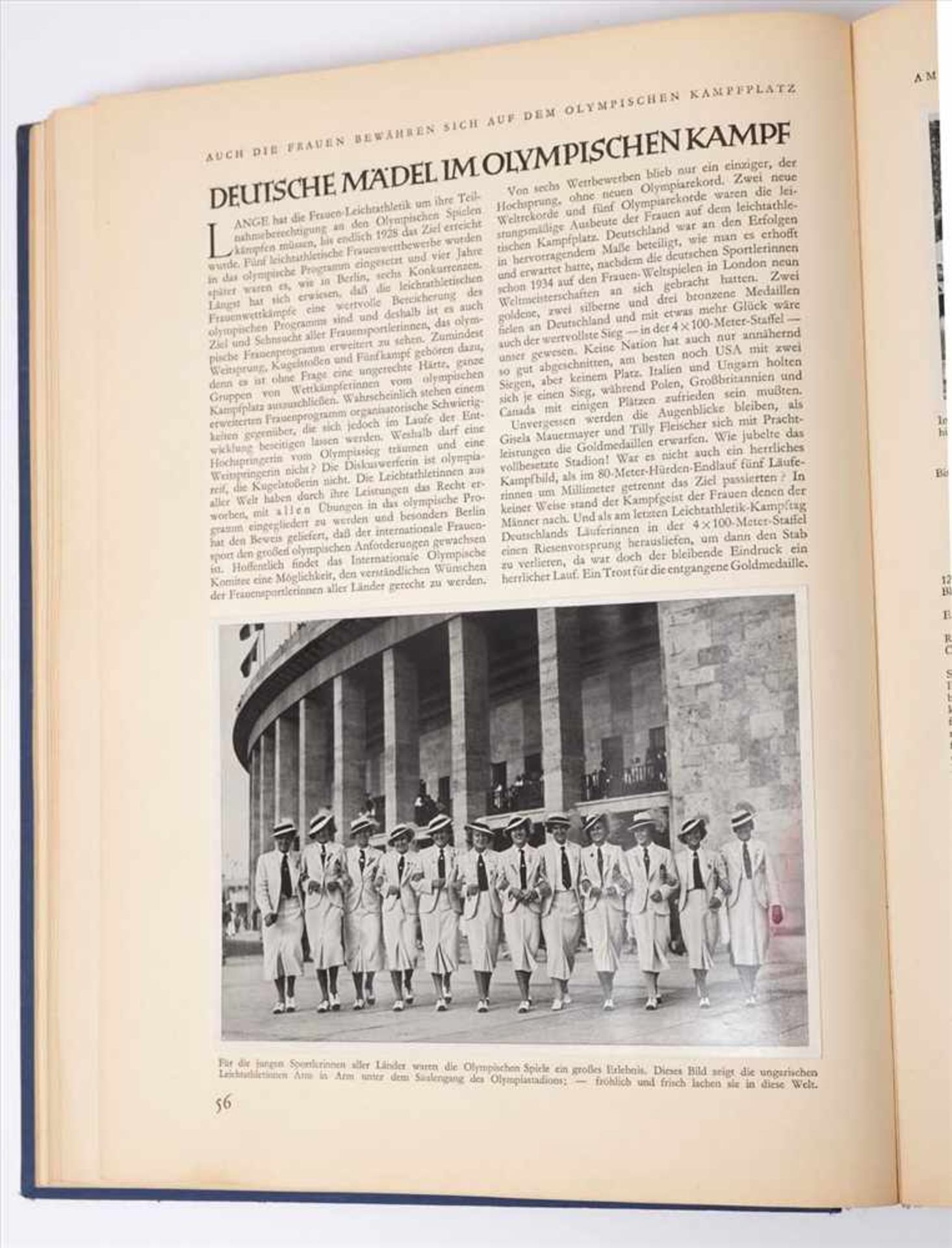 Zigarettenbilderalbum, Altona-BahrenfeldDie olympischen Spiele 1936, Band 1 und 2. Vollständig. - Image 2 of 3