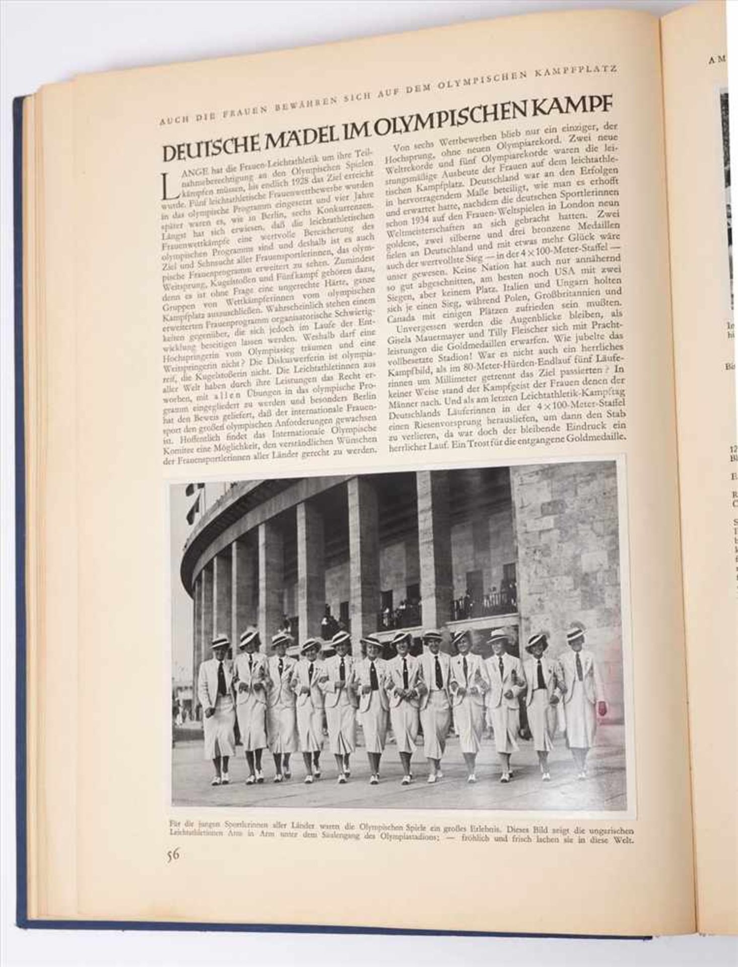 Zigarettenbilderalbum, Altona-BahrenfeldDie olympischen Spiele 1936, Band 1 und 2. Vollständig. - Bild 2 aus 3