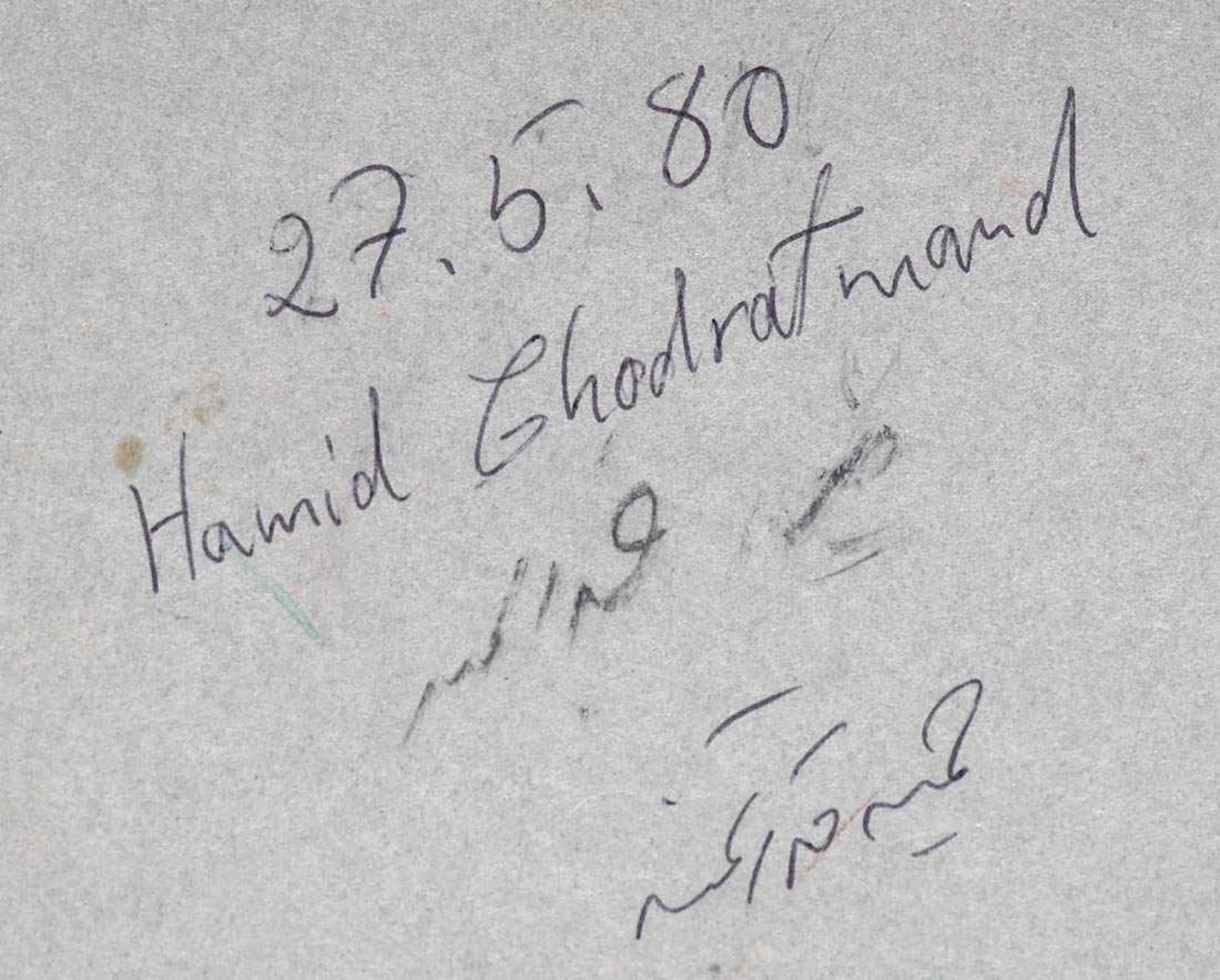 Ghodratmand, Hamid, geb. 1954Triptychon. Löwenzahnwiese bei Wittnau im Spiegel der Jahreszeiten, als - Image 6 of 9