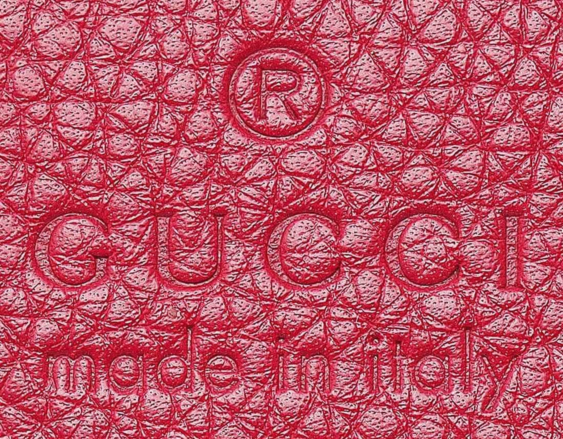 Große Damenhandtasche, GucciRechteckige Form mit seitlichen Handhaben, verstellbarem - Bild 4 aus 5