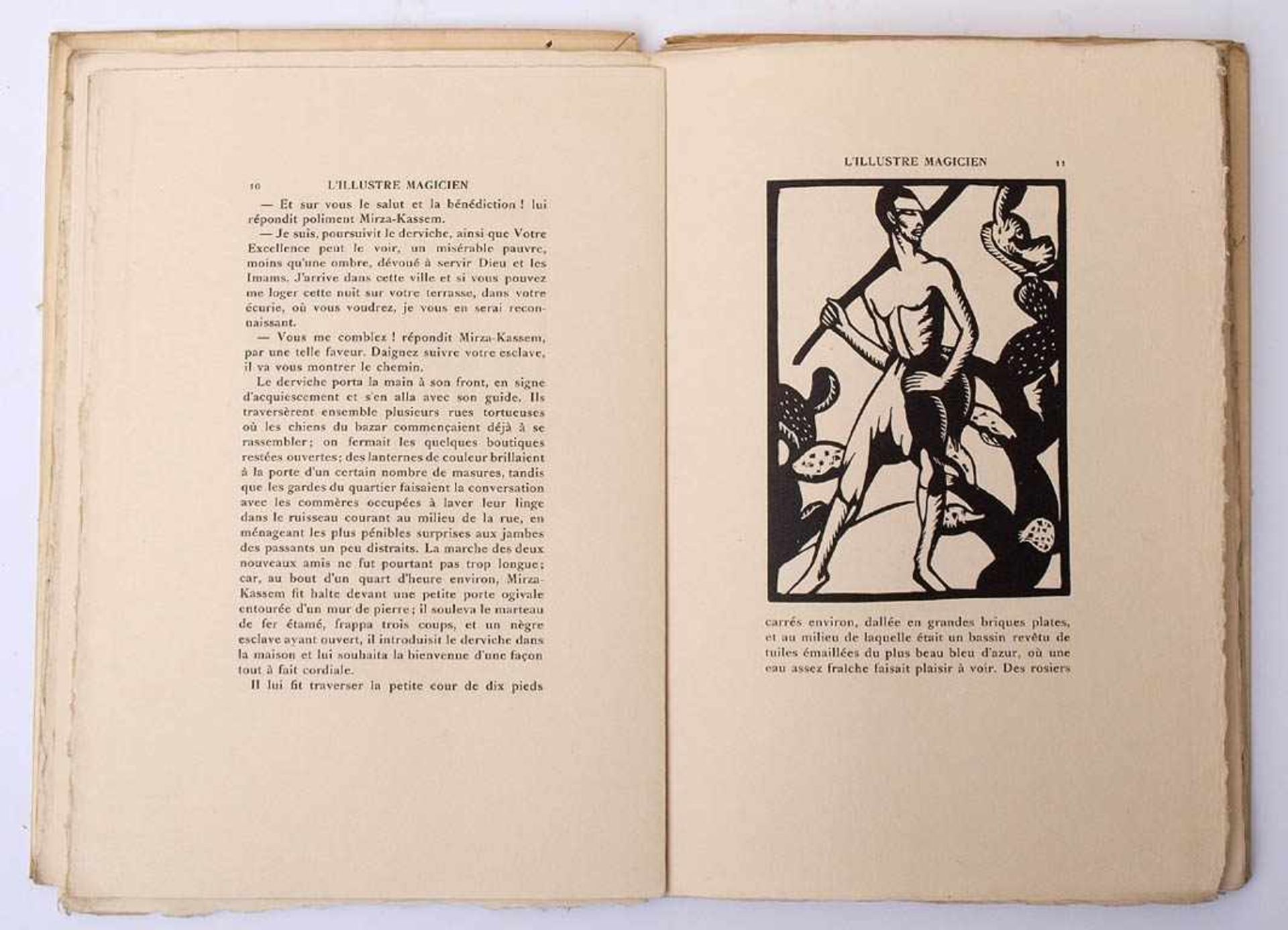 Gobineau, Comte deL' Illustre magicien, Pichon, Paris 1920. Mit zahlreichen Holzschnitten von Picard - Bild 2 aus 2