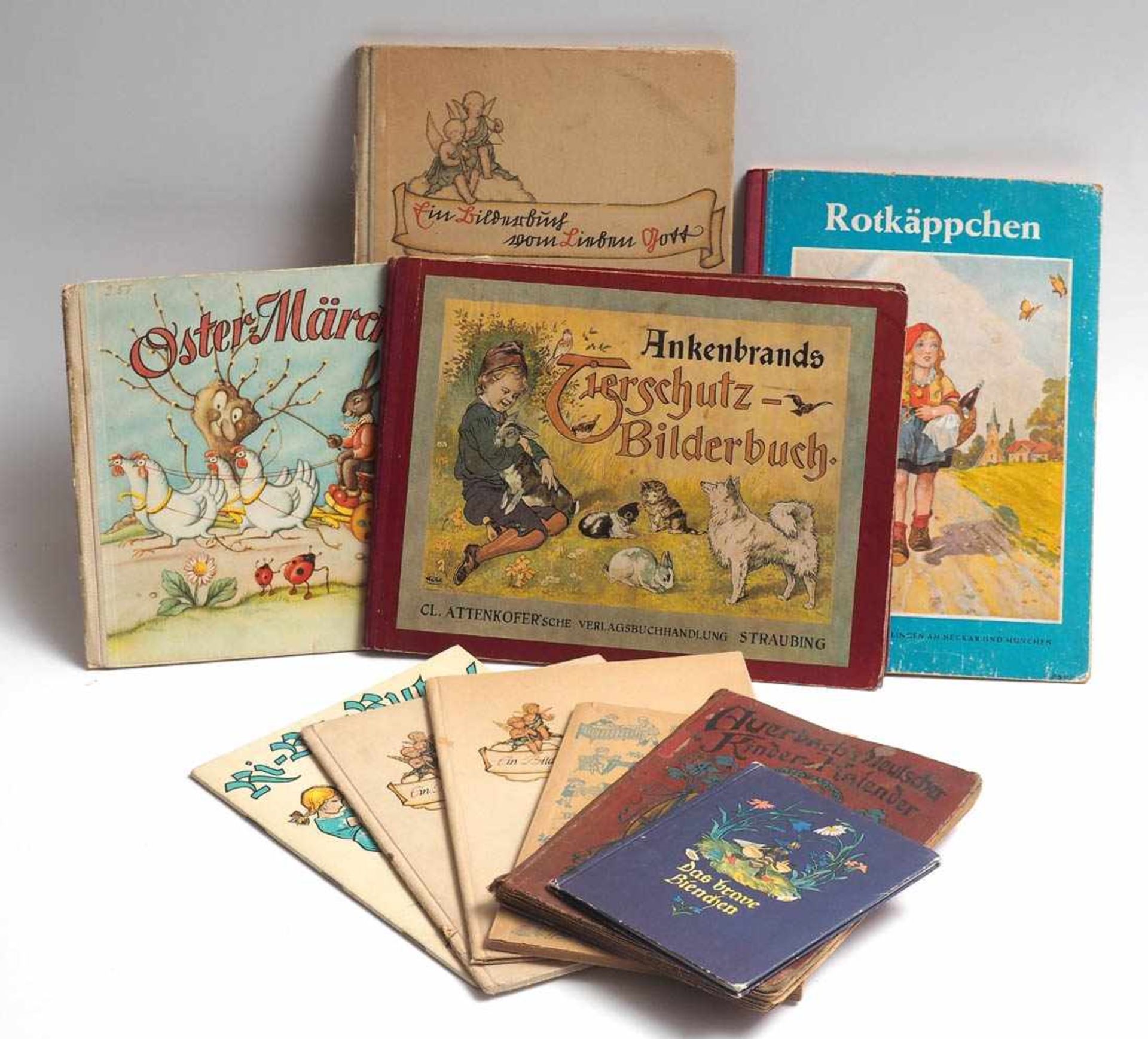 Zehn Kinderbücher, 30er bis 50er Jahre
