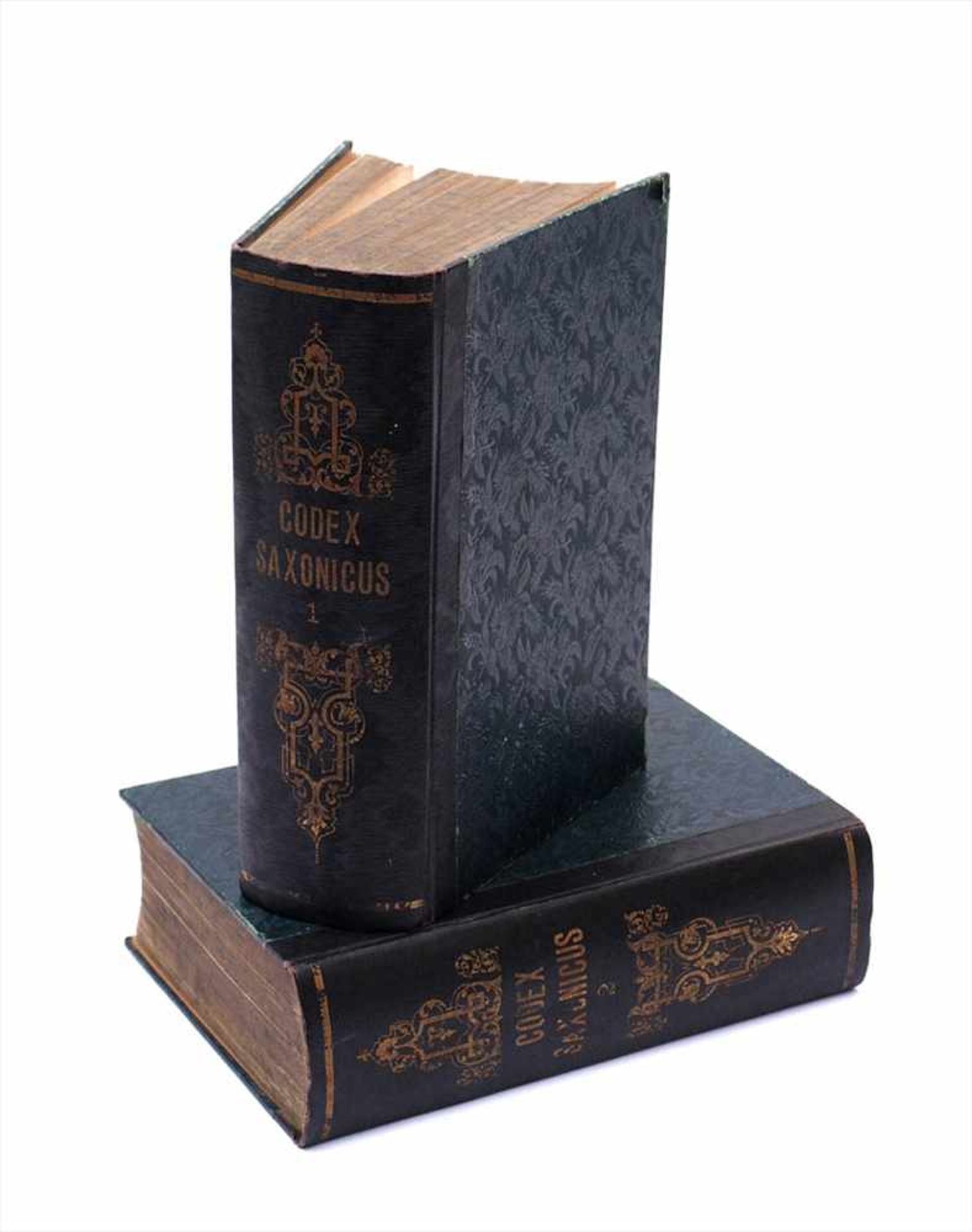 Codex Saxonicus2 Bde., Reclam, Leipzig 1842. Sammlung der sächsischen Gesetze aus der Zeit von