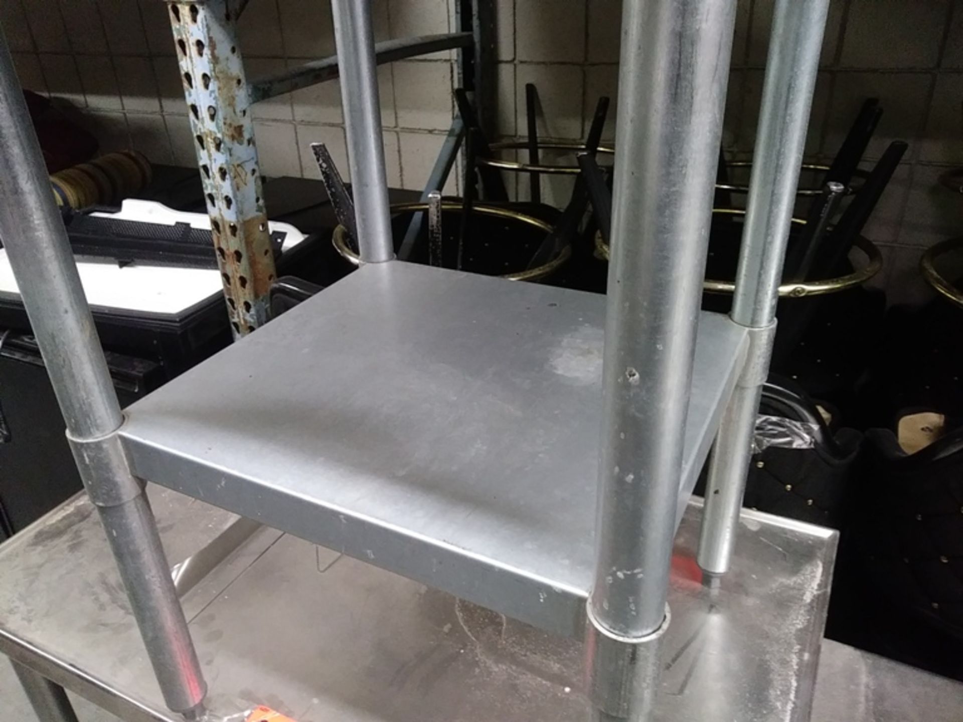 2 FT STAINLESS STEEL PREP TABLE (24"L X 24"D X 34.5"H) - Image 3 of 3