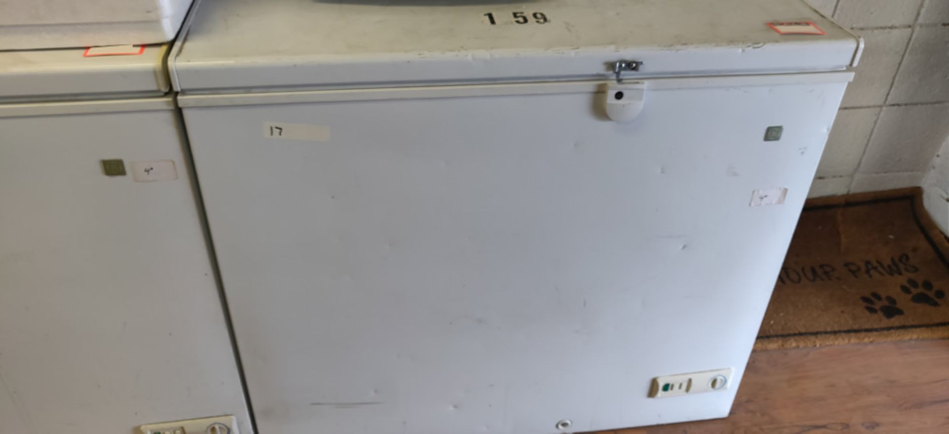 GE DEEP FREEZER 5.0 CUBIC FEET MODEL: FCM55UCWW