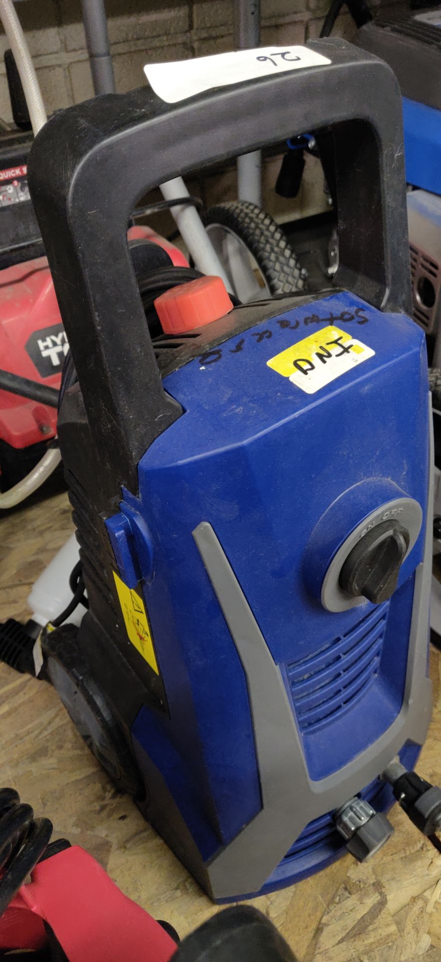ELECTRIC PRESSURE WASHER MODEL BYO2-UBP-S - Image 3 of 3