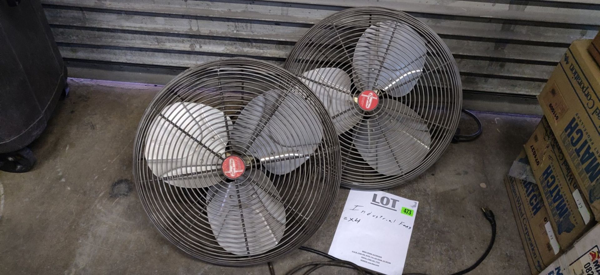 INDUSTRIAL FANS (QUANTITY X YOUR BID) - Image 2 of 4