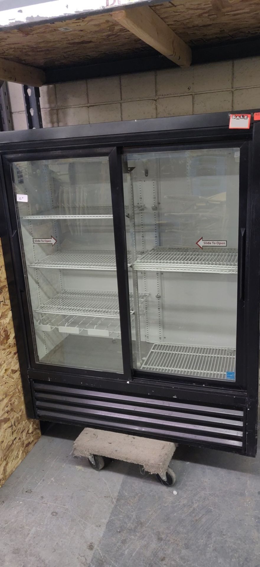 TRUE GLASS DOOR FRIDGE 59" X 48"