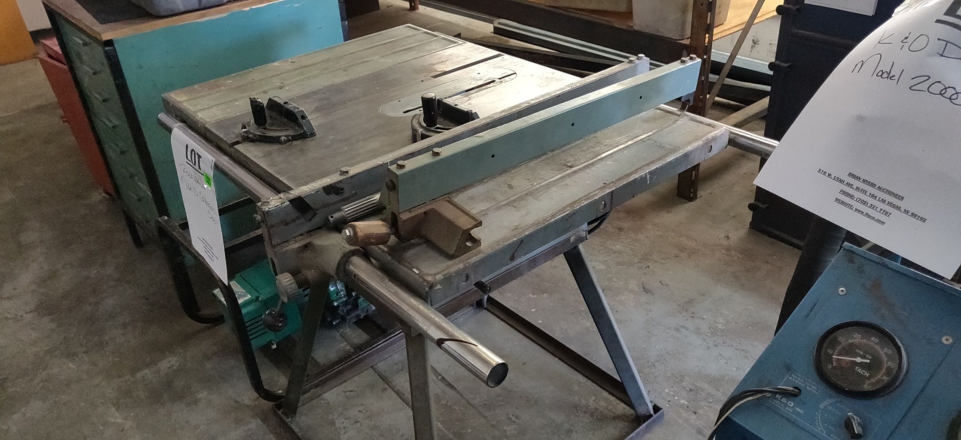 ROCKWELL TABLE SAW (MODEL 10)