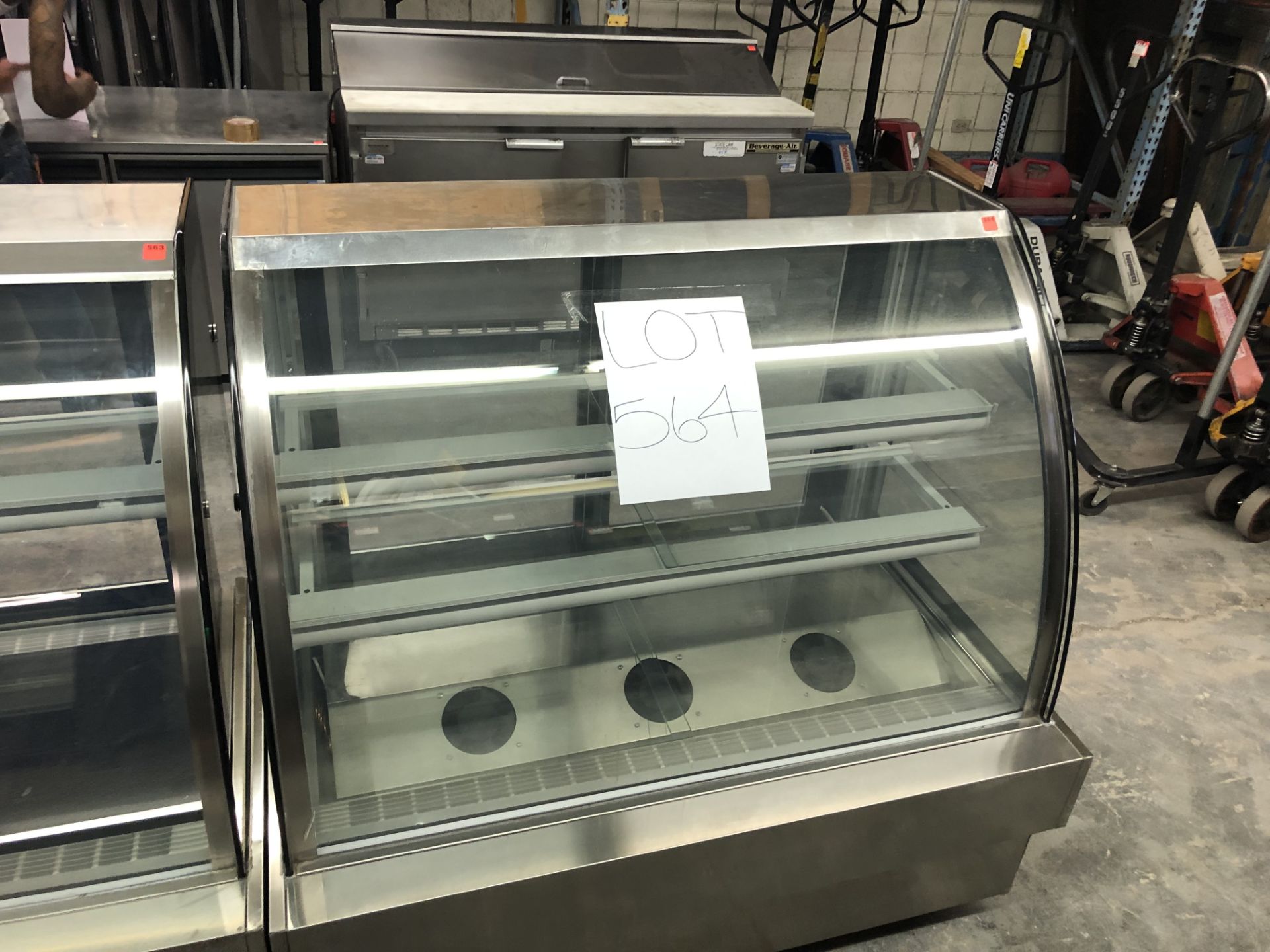 DEX SUN REFRIGERATED DISPLAY CASE (MODEL#456821 NHV)