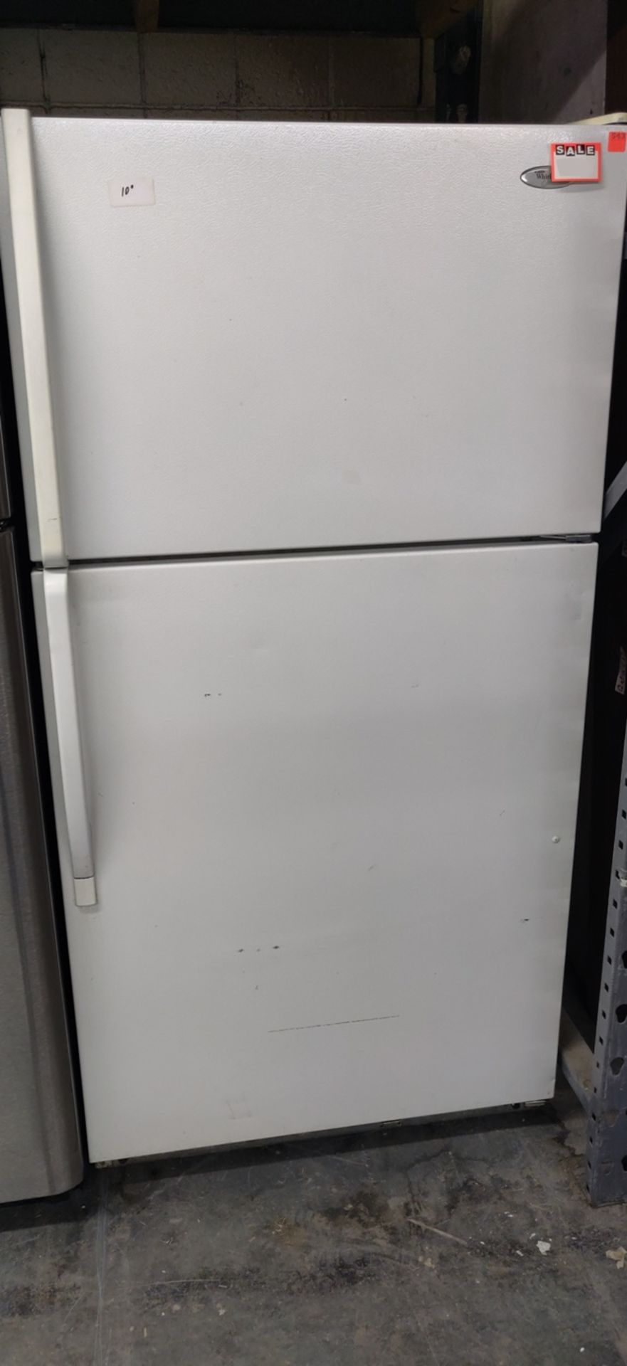 WHIRLPOOL FRIDGE / FREEZER 57" X 34"