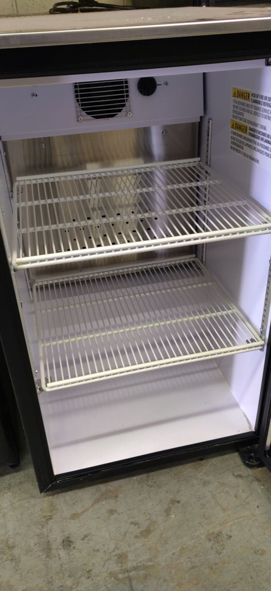 IMBERA MINI GLASS DOOR FRIDGE 34" X 22" - Image 2 of 2