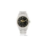 Rolex. A stainless steel automatic bracelet watch