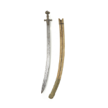 Two steel swords (tulwars) North India, 18th/ 19th Century(2)