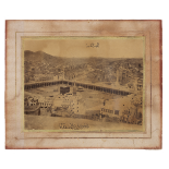 Two rare early photographs of Mecca by Al-Sayyid 'Abd al-Ghaffar al-Tabib Mecca, second half of t...