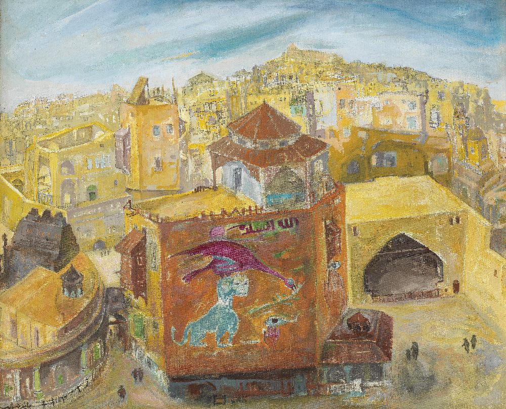 Hamed Nada (Egypt, 1924-1990) Hommage to Gamaliya