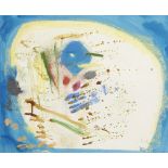 Etel Adnan (Lebanon, born 1925) Sky Blue