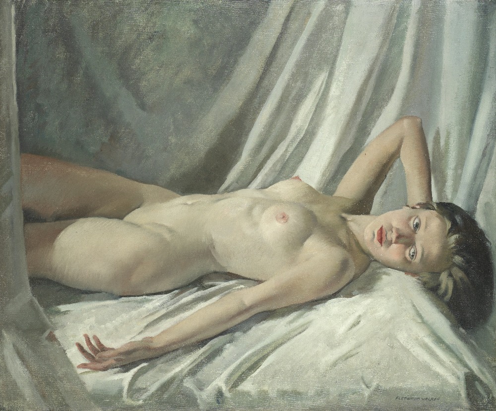 Bernard Fleetwood-Walker (British, 1893-1965) Reclining nude