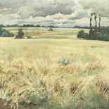 Constantin Kluge (Latvian/French, 1912-2003) Wheat fields