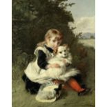 William Bromley (British, active 1835-1888) The best of friends