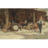 Terrick Williams (British, 1860-1936) 'Metalworkers, Sarajevo, Bosnia'