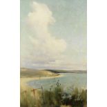 Sir William Samuel Henry Llewellyn, PRA, RBA, RI (British, 1858-1941) A summer's day on the coast
