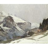 Samuel John Lamorna Birch, RA, RWS, RWA (British, 1869-1955) Alpine valley