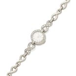 A Lady's diamond bracelet wristwatch, Jaeger-LeCoultre,