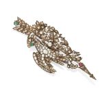 An antique bird brooch