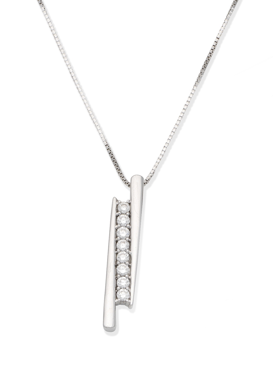 A diamond 'Steora' pendant necklace, by Harry Winston