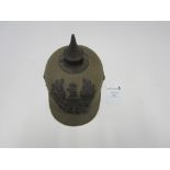 An Imperial German Ersatz Model 1915 Prussian Infantry Enlisted Pickelhaube,