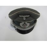 A German WW2 Infantry Officer's cap,