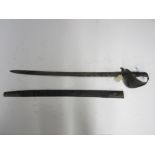 An 1859 Pattern Naval Cutlass Bayonet,