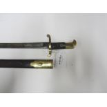 An 1855 Pattern Lancaster Sword Bayonet,