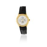 Audemars Piguet. A lady's 18K gold automatic perpetual calendar wristwatch with moon phase Quant...