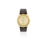 Patek Philippe. An 18K gold manual wind wristwatch Calatrava, Ref: 2557, Circa 1960