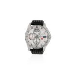 Chopard. A Limited Edition stainless steel automatic calendar chronograph drivers wristwatch Mil...