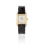 Girard-Perregaux. A lady's 18K rose gold manual wind rectangular wristwatch Vintage 1945, Ref: 2...