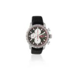 Chopard. A Limited Edition stainless steel automatic calendar chronograph drivers wristwatch with...