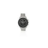 Omega. A stainless steel manual wind chronograph bracelet watch Speedmaster, Ref: 145.022-78ST, ...