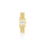 Jaeger-LeCoultre. A lady's 18K gold dual sided manual wind reversible bracelet watch Reverso Due...