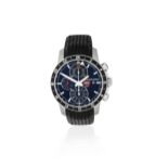 Chopard. A Limited Edition stainless steel automatic calendar chronograph drivers wristwatch Mil...