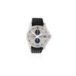 Chopard. A Limited Edition stainless steel automatic calendar chronograph drivers wristwatch Mil...