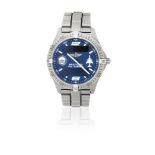 Breitling. A Limited Edition titanium quartz bracelet watch with digital display Sea Harrier Aer...