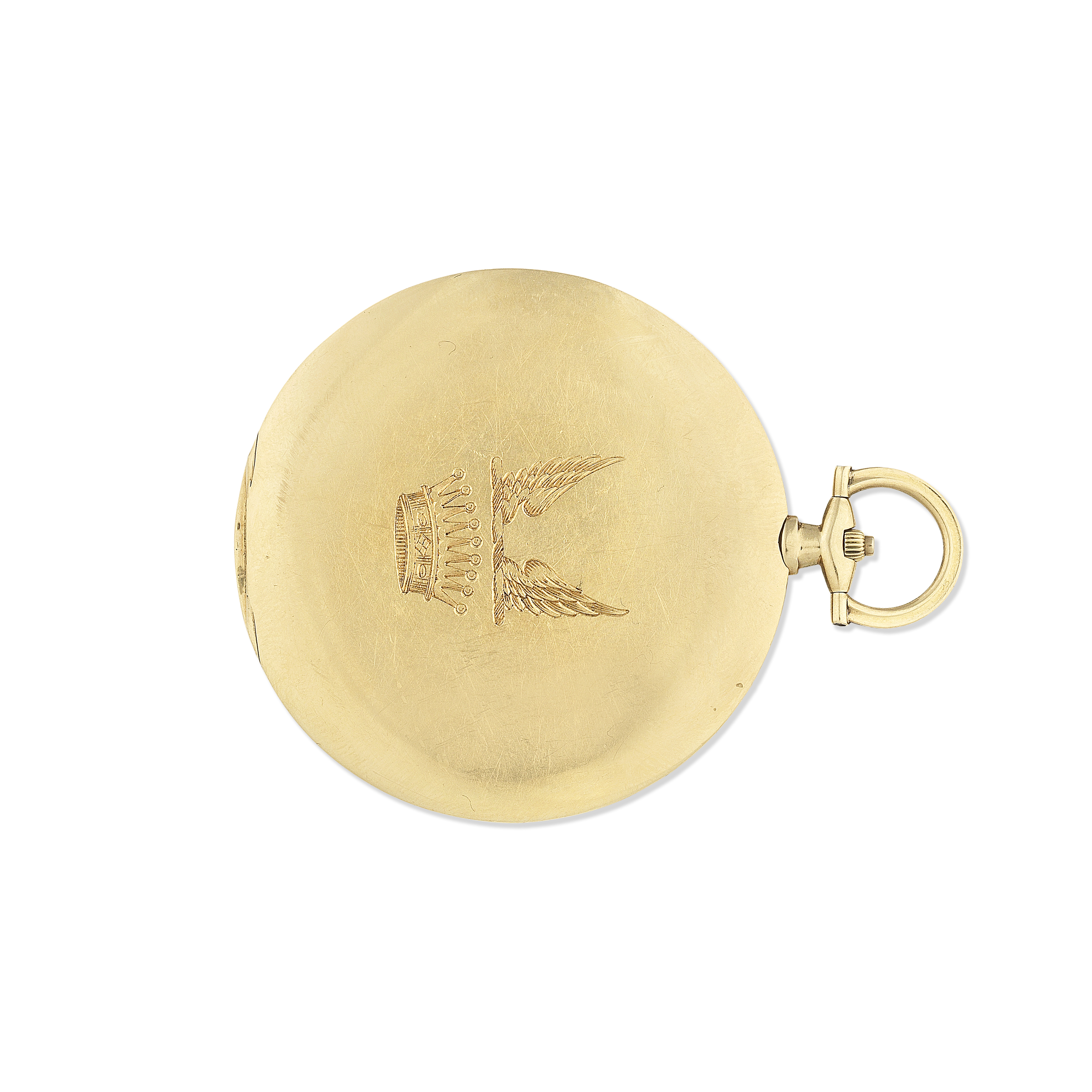 Cartier. An extremely thin 18K gold keyless wind full hunter pocket watch French Hallmarks, Circa... - Image 3 of 3