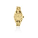 Rolex. A lady's 18K gold automatic calendar bracelet watch Datejust, Ref: 69178, Circa 1988