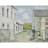 MAURICE UTRILLO (1883-1955) Ferme Laiterie de la Voie-Dieu à Bourganeuf 19 1/2 x 25 5/8 in (49.5 ...