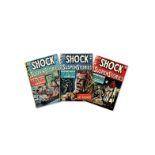 A JERRY GARCIA GROUP OF A COMPLETE RUN OF 18 EC COMICS SHOCK SUSPENSTORIES early 1950s