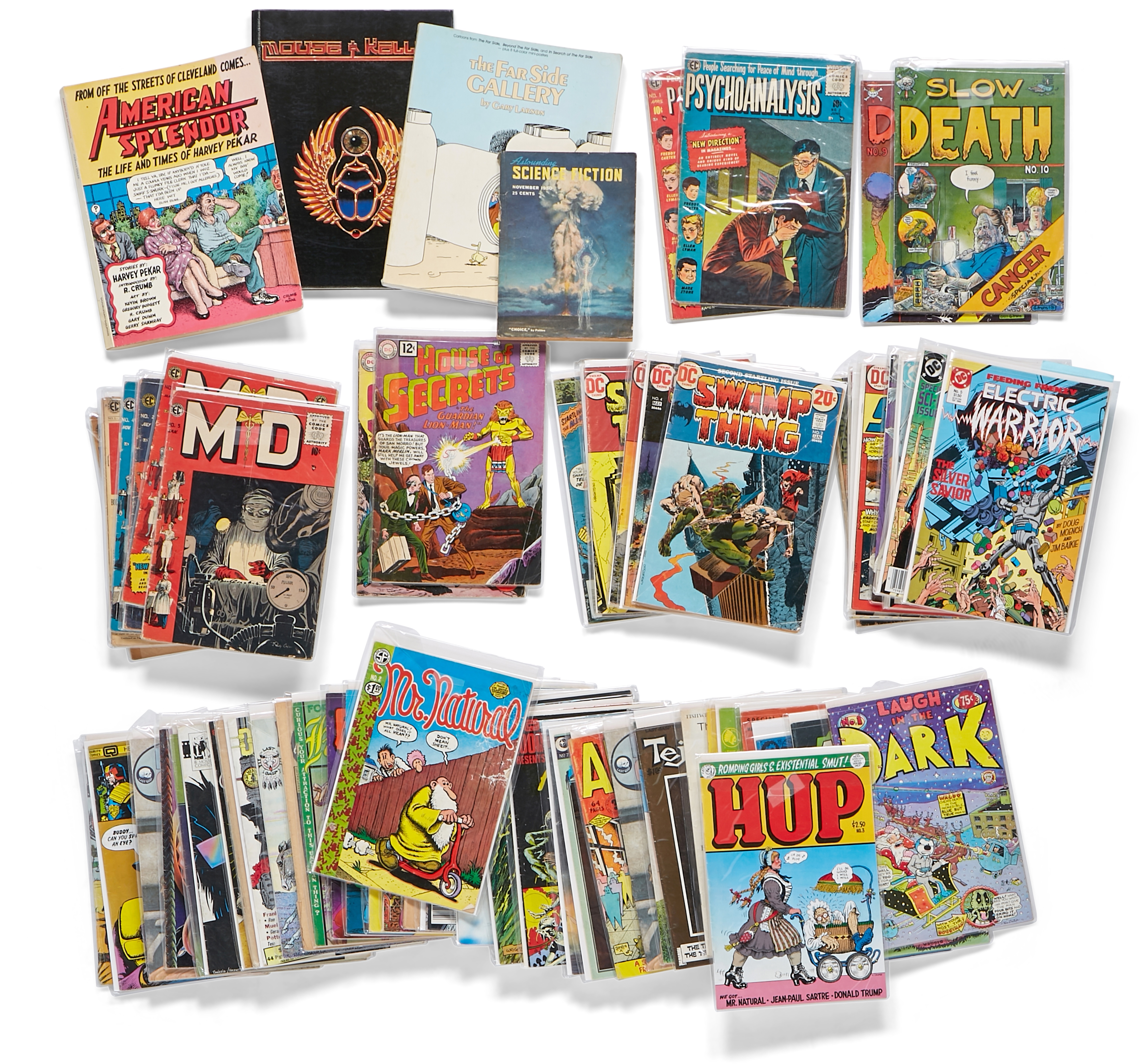 A JERRY GARCIA GROUP OF COMICS, BOOKS, MAGAZINES AND OTHER RELATED PERIODICALS 1940s-1980s