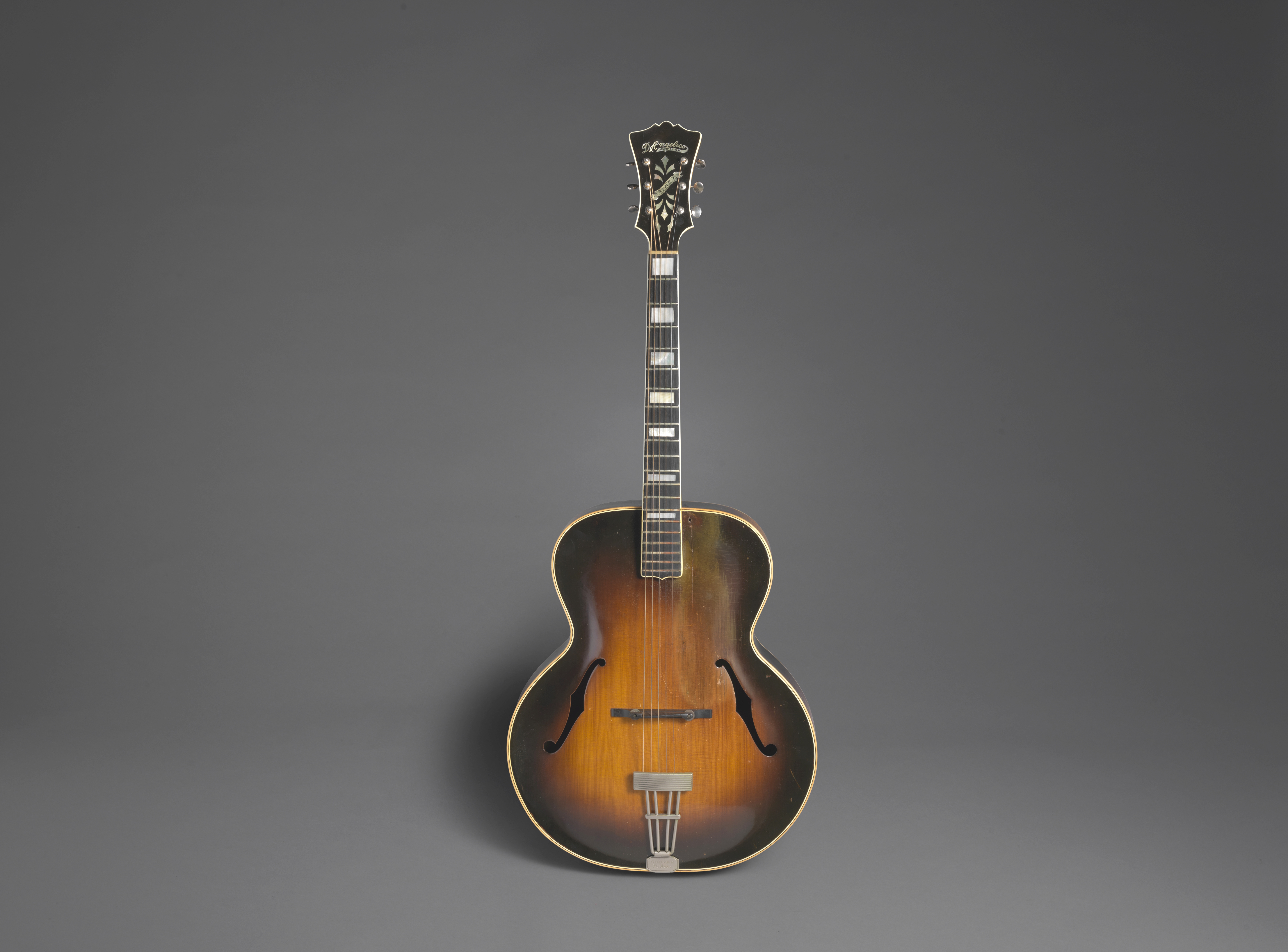 A D'ANGELICO STYLE A ARCHTOP ACOUSTIC GUITAR OWNED AND PLAYED BY JERRY GARCIA